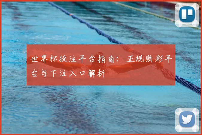 世界杯投注平台指南:正规购彩平台与下注入口解析